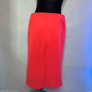 New York & Company Red Skirt